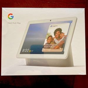 Google Nest Hub Max 10 inch Chalk New & Sealed